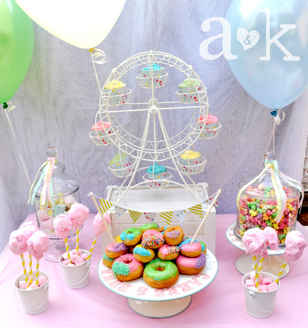Pastel Carnival Party by A&K Lolly Buffet